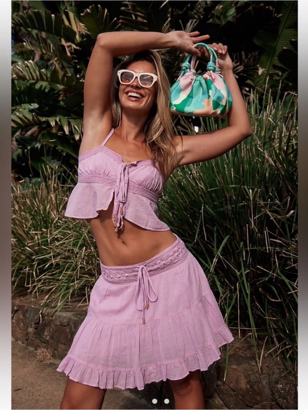 Free People Top & Skirt Set (S)